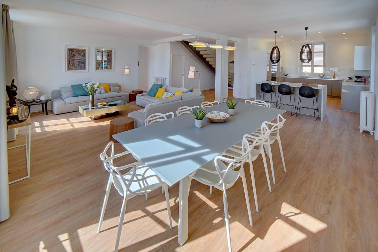 Immogroom - Magnificent 180M Duplex Apartment - Parking - Air Conditioning Cannes Exterior photo